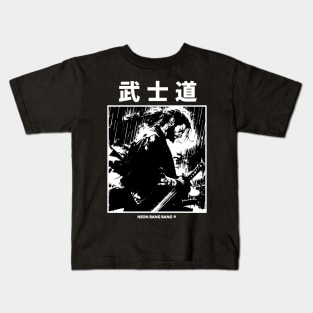 Japanese Samurai Warrior Anime Streetwear #4 Kids T-Shirt